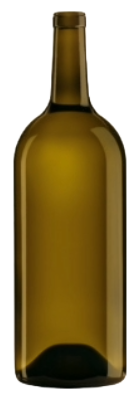 HP-301 Bordeaux Tradition 3L Large Format Antique Green Glass Wine Bottle with Cork Finish – Eco-Friendly Wine Packaging